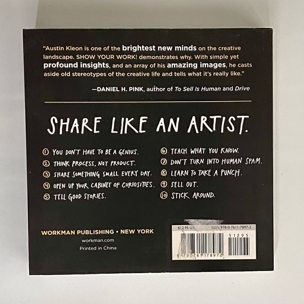 Show Your Work! Share Your Creativity and Get Noticed Book - Picture 2 of 3